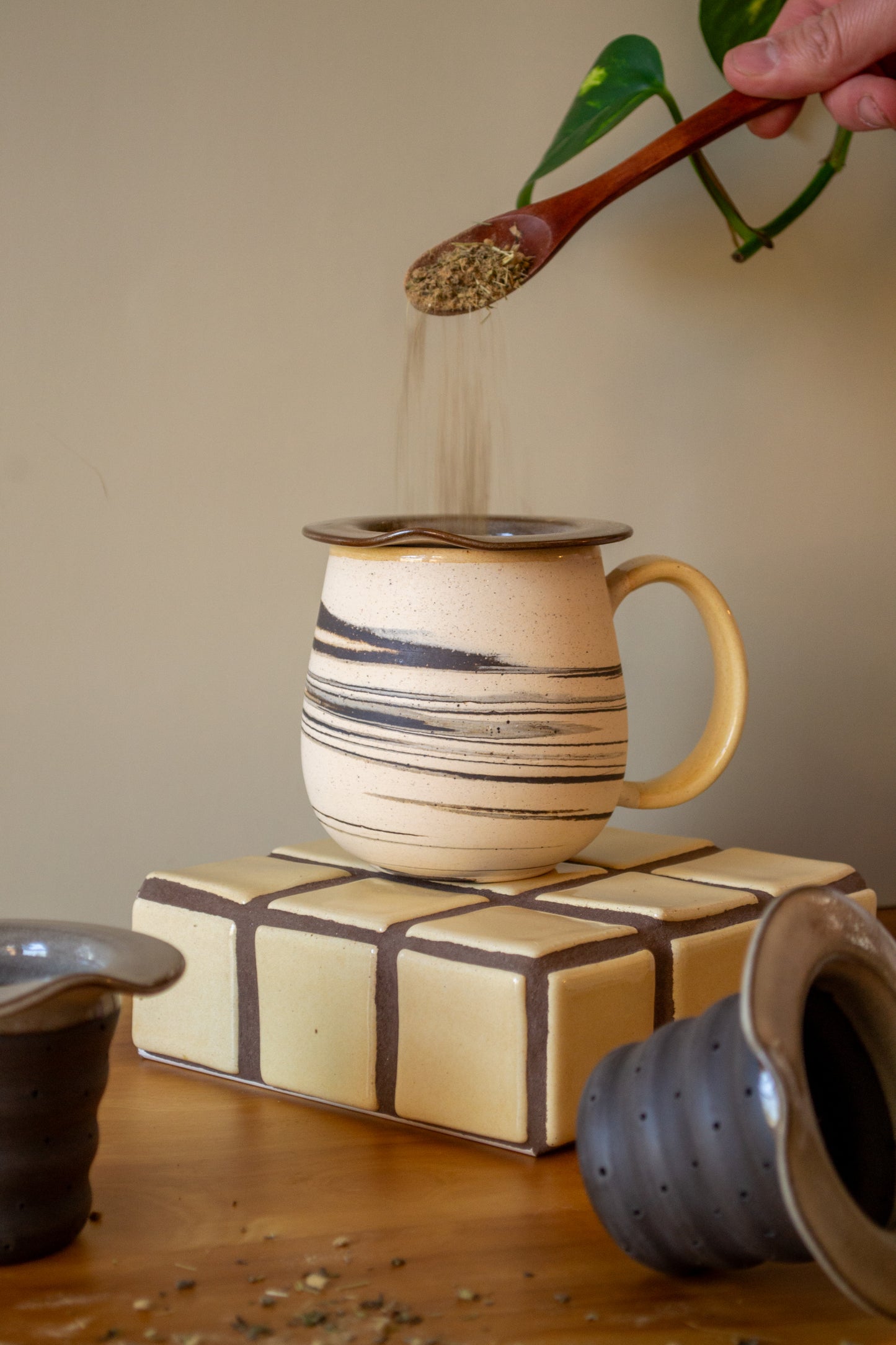 Tea Strainer | Loose Leaf Tea Steeper | Farmers Market Collection
