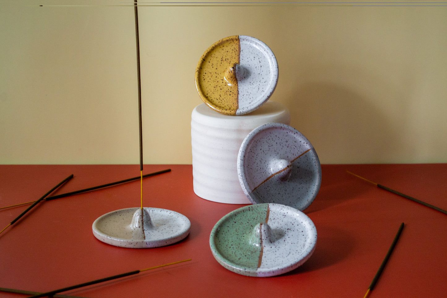 Two-Toned Satya Incense Holder