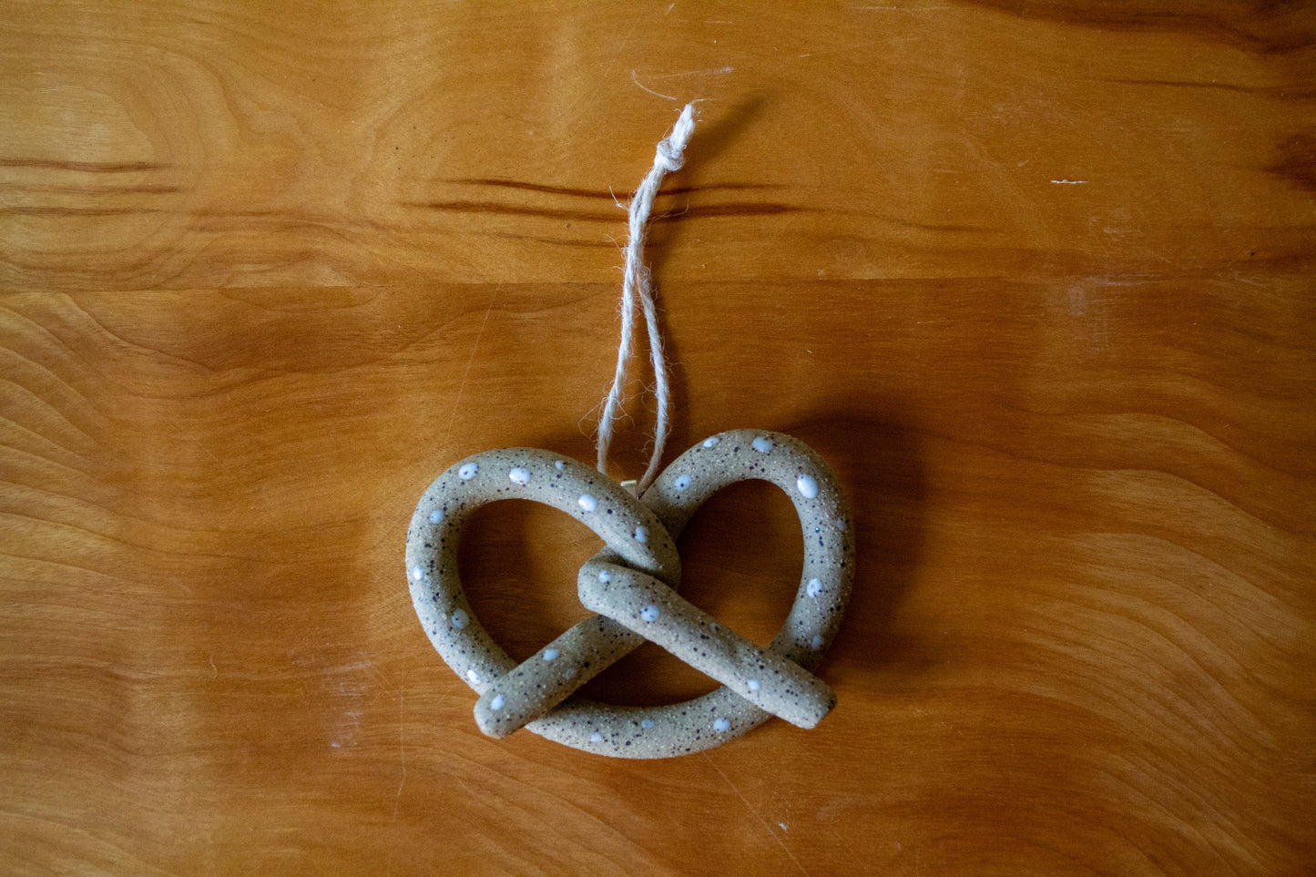 Pretzel Ornament