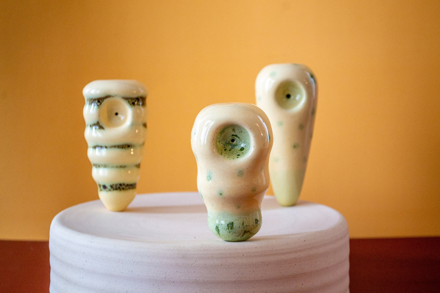 Wheel-Thrown Ceramic Pipes